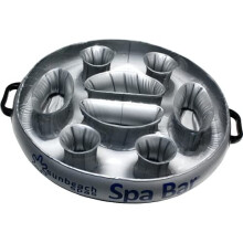 Sunbeach Round Spa Bar - Inflatable Floating Hot Tub Spas Snack & Drink Tray