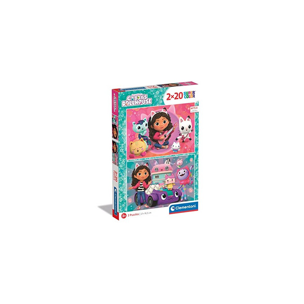 Clementoni 24802 Gabby'S Dollhouse Puzzle