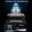 Zoomable LED Head Torch Headlamp, MALLSTAN IR Motion Sensor USB Rechargeable Headlight, Waterproof Helmet Light, 90? Rotatable Adjustable Head Lamp 3