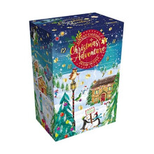 Vianocný adventný kalendár - Vianocné dobrodružstvo | Udržatelné puzzle pre dospelých | Skvelý darcek pre dospelých | Gibsons Games