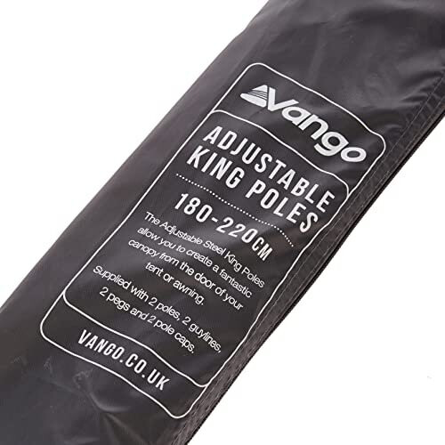 Vango Vango Outdoor Adjustable Pole Set available in Black - Size 180 - 220 cm 2