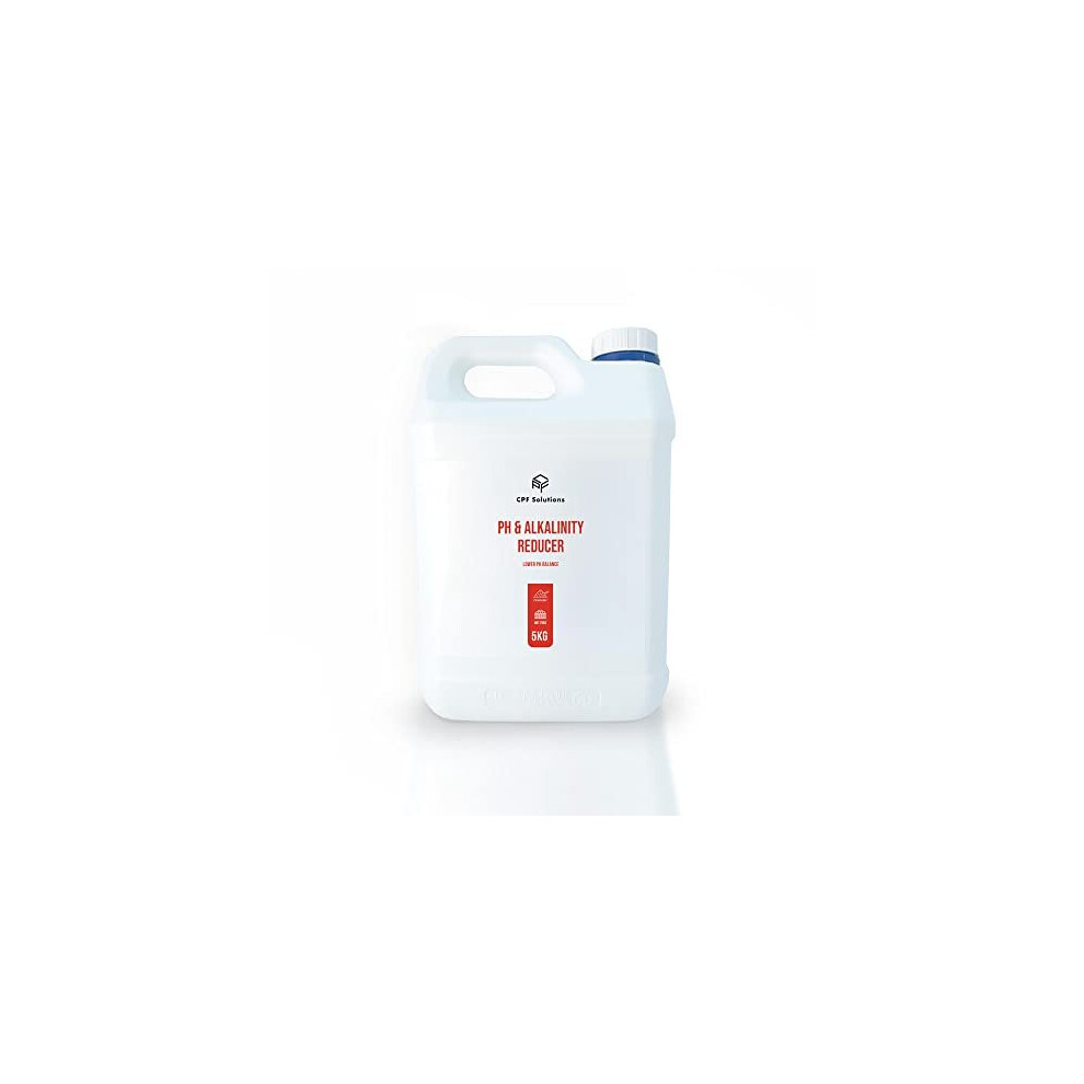 CPF Solutions pH & Alkalinity Reducer, pH Minus, pH Reducer 5kg - Helps lower pH in your Spa, Hot Tub & Pool