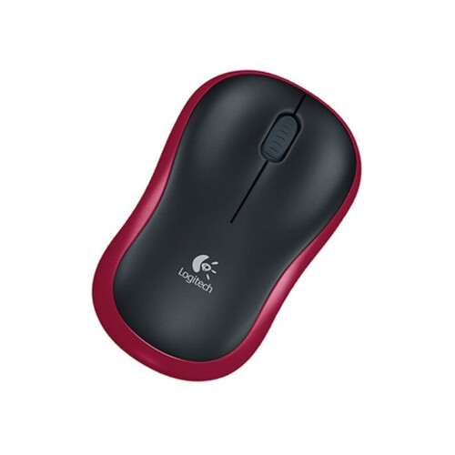 Logitech Mouse LOGITECH M186 Red Bluetooth USB 1000 3 Classic Windows 2