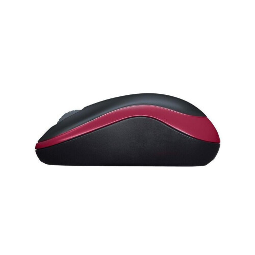 Logitech Mouse LOGITECH M185 Red Wireless USB 1000 3 Classic Windows 2