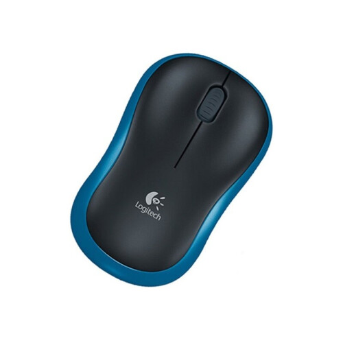 Logitech Mouse LOGITECH M186 Blue Bluetooth USB 1000 3 Classic Windows 2