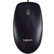 Mouse LOGITECH M100R Black Wired USB 1000 3 Classic Windows