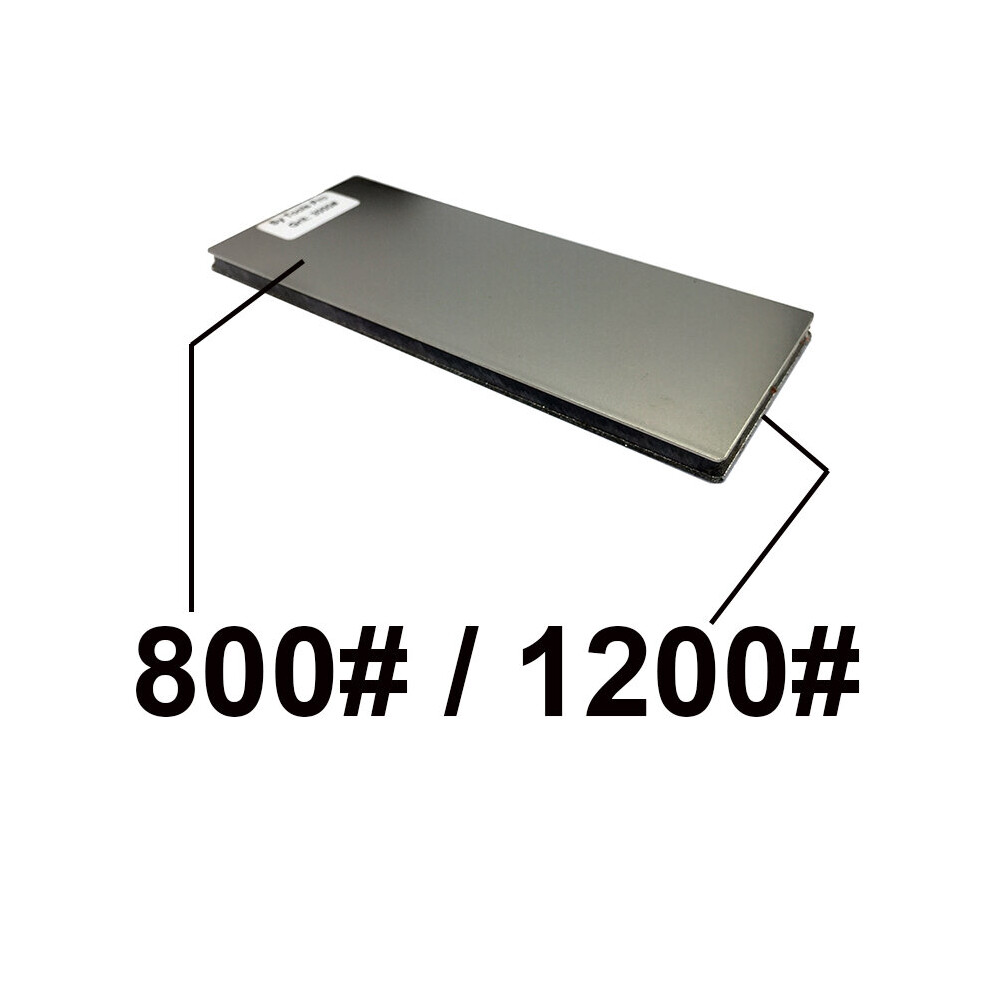 (A-800 Add 1200) 6" Double Sided Diamond Whetstone Bar Sharpening Stone Polishing Block Knife Sharpener 4853843702381