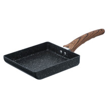 Frying Pan Japanese Mini Omelette Non Stick Coating Egg  Steak Bacon Fry Pan Wok Grill Pan Scraper Kitchen Cookware Pot