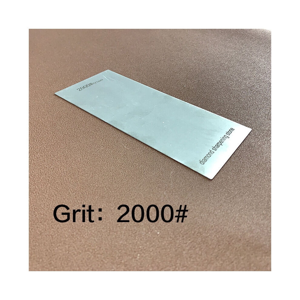 (A-Grit 2000) Diamond Stone Knife Sharpening Whetstones Professional Thin Polishing Knife Sharpener Plate Grinding Disc Abrasive Stones 4853843627912