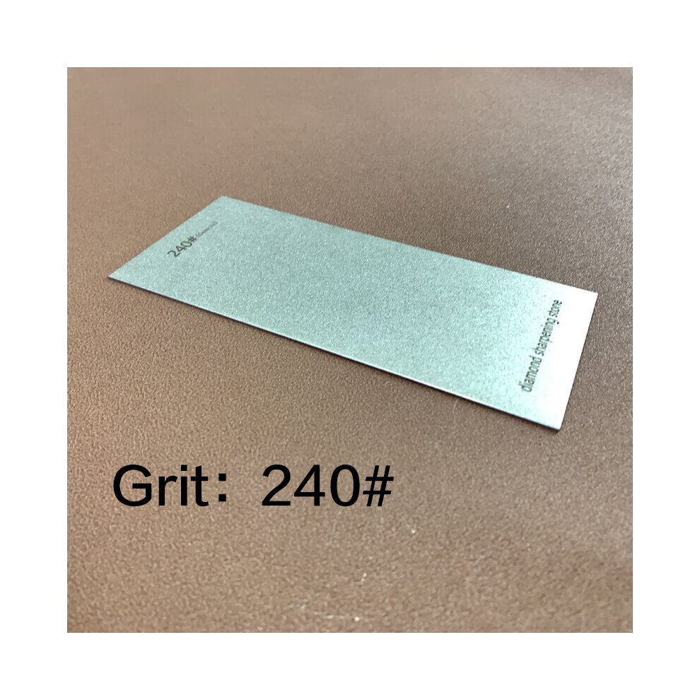 (A-Grit 240) Diamond Stone Knife Sharpening Whetstones Professional Thin Polishing Knife Sharpener Plate Grinding Disc Abrasive Stones 4853843627929