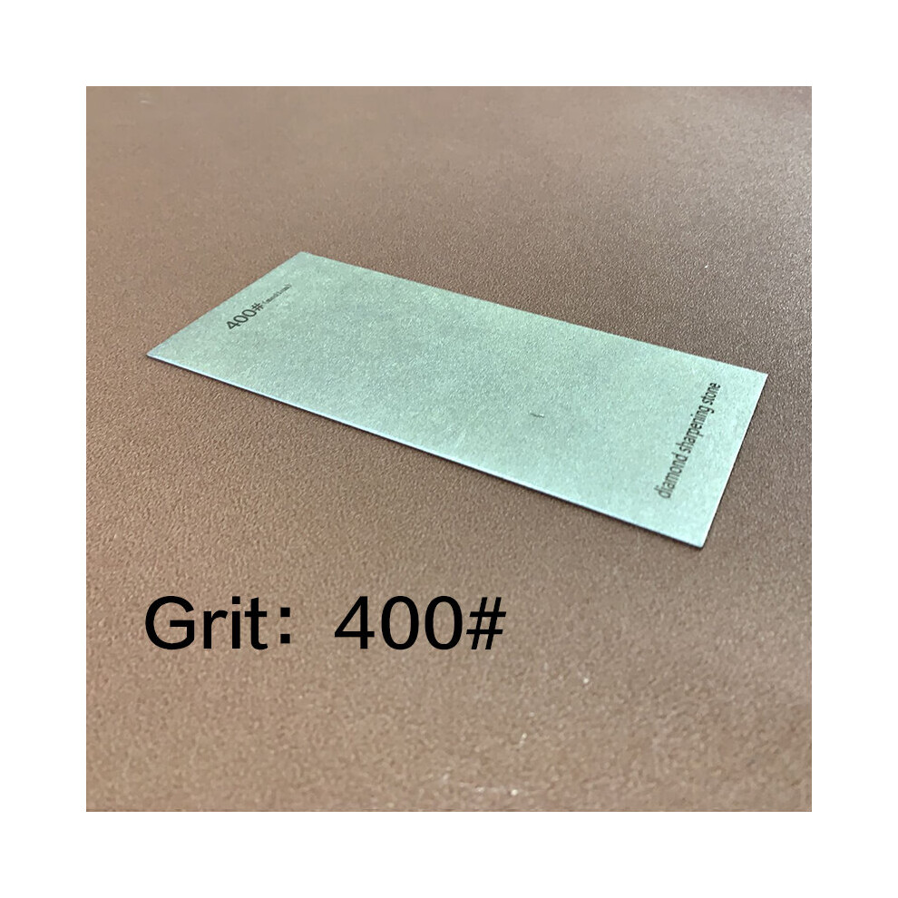 (A-Grit 400) Diamond Stone Knife Sharpening Whetstones Professional Thin Polishing Knife Sharpener Plate Grinding Disc Abrasive Stones 4853843627943
