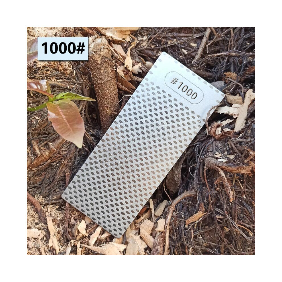 (A-Kong1000) Diamond Sharpening Stone Knife Sharpener 150*65*2.5Mm Ultra-Thin Honeycomb Surface Kitchen Grinding Tool Knife Whetstone 4853843629053