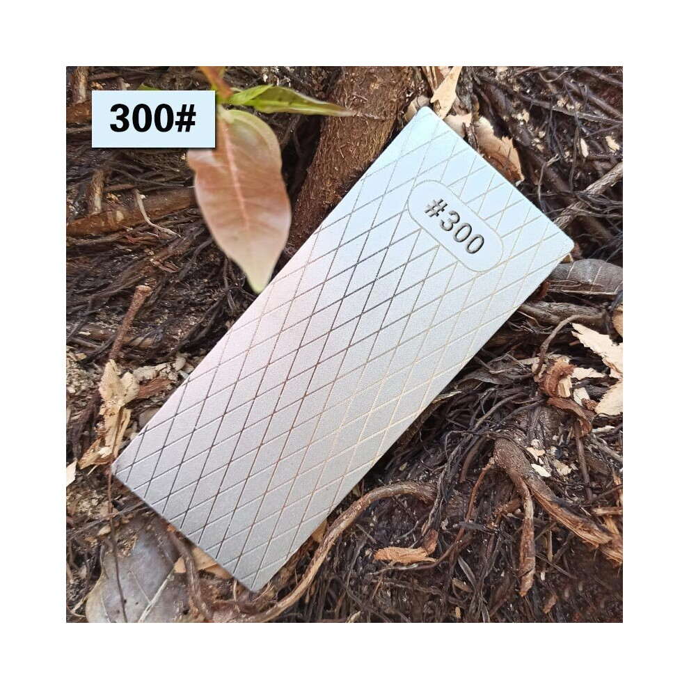 (A-Ling300) Diamond Sharpening Stone Knife Sharpener 150*65*2.5Mm Ultra-Thin Honeycomb Surface Kitchen Grinding Tool Knife Whetstone 4853843629107