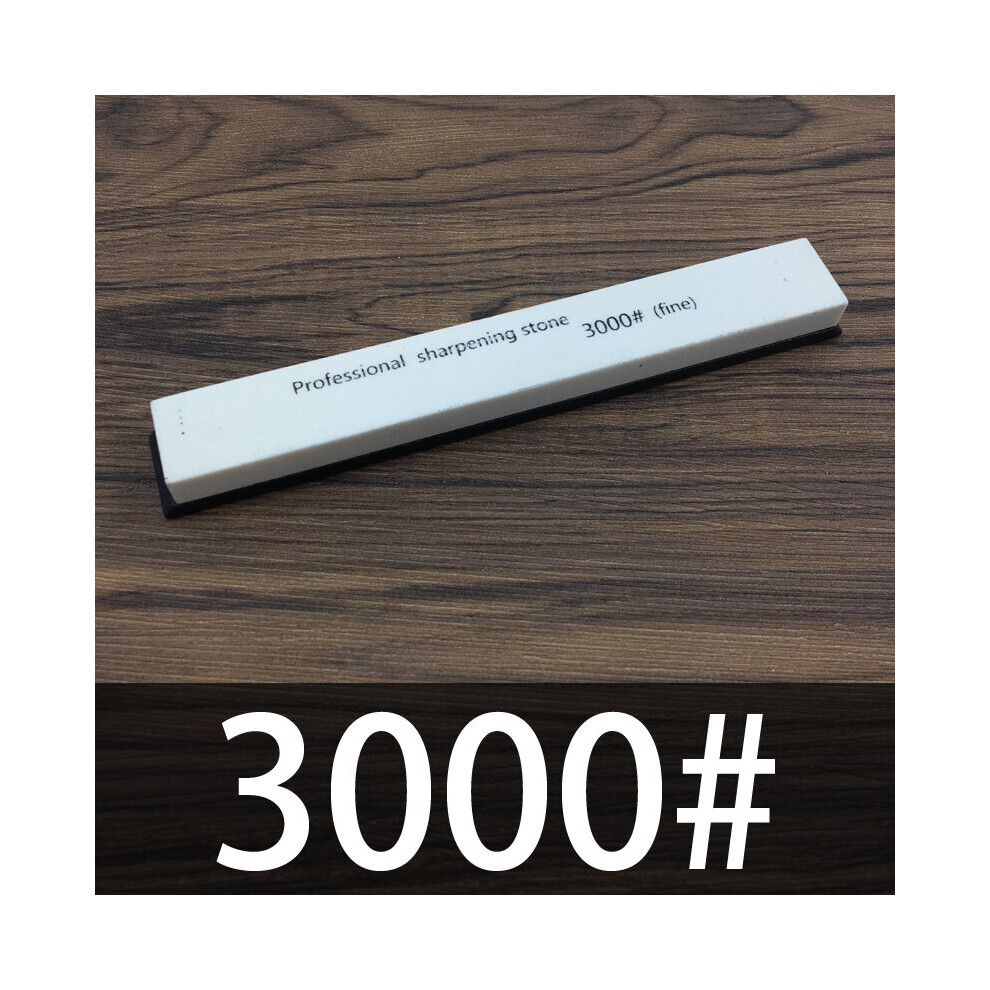 (A-Whetstone 3000 Grit As Shown) New White Alundum Thicker 60-3000# Professional Sharpening Stone Whetstone Knife Sharpener Stone Knife Kitchen Tools 4853843661855