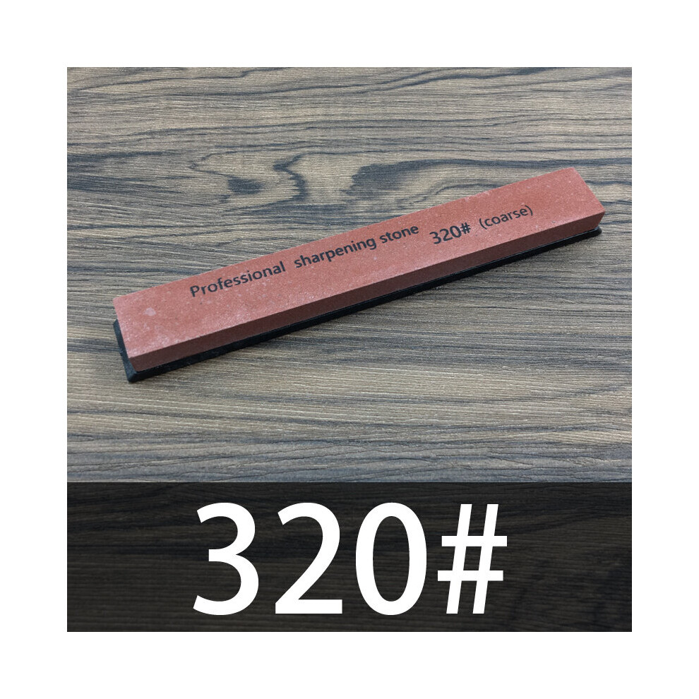 (A-Whetstone 320 Grit As Shown) New White Alundum Thicker 60-3000# Professional Sharpening Stone Whetstone Knife Sharpener Stone Knife Kitchen Tools G 4853843661862
