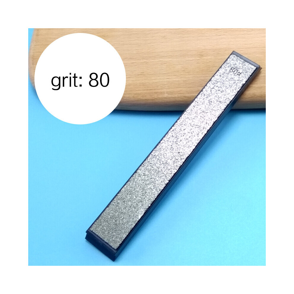 (A-Grit 80) 13Pcs Diamond Sharpening Stone 80~3000 Grit Knife Sharpener Grinding Pro Bladetool Kitchen Scissors Fast Apex Edge Whetstone Set 4853843657209