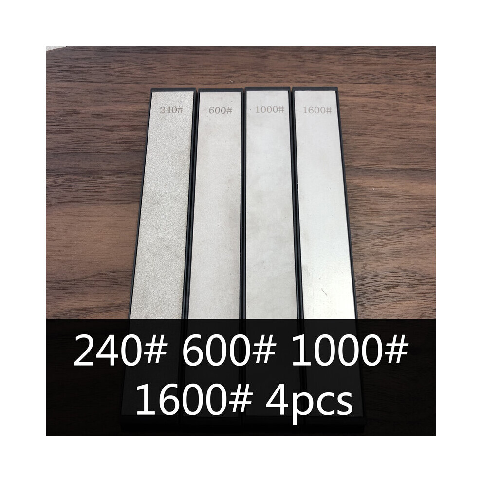 Sharpening Stone Diamond 240 600 1000 1600#Grit Professional Angle Whetstone Dedicated Fine Grinding Knife Sharpener 4853843710881