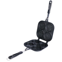 4 Cup Pan Double-sided Pancake Maker For Kids Animal Pancake Maker Pan Nonstick Waffle Maker Pancake Mold Griddle For Kids