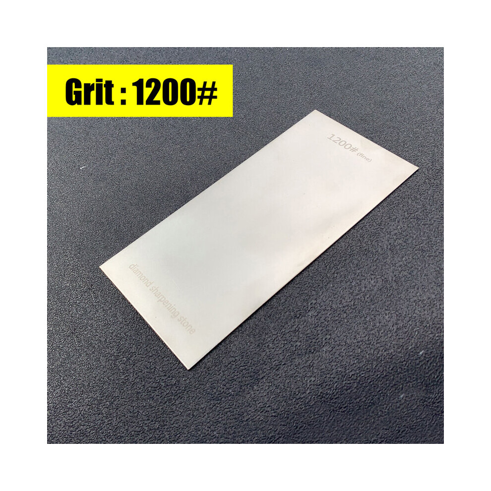 (A-Grit 1200) 80-3000 Grit Kitchen Knife Diamond Stone Sheet Sharpening Stone Knife Sharpener Grinding Tools Sharpener Garden Abrasives 4853843630349