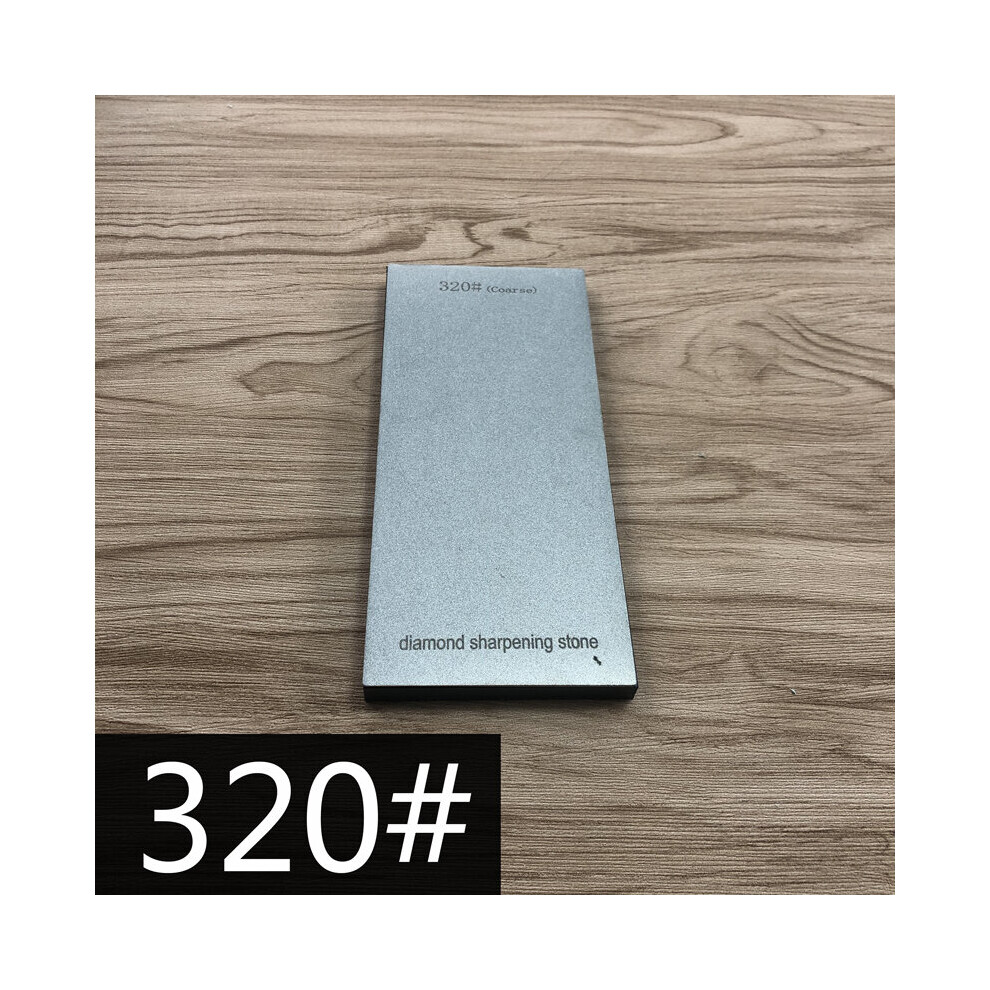 (A-320Grit Diamond) 1/3/4Pcs Large Size Diamond Dedicated Fine Grinding Honing Tools Fast Diamond Sharpening Stone Knife Sharpener Whetstone 4853843627608