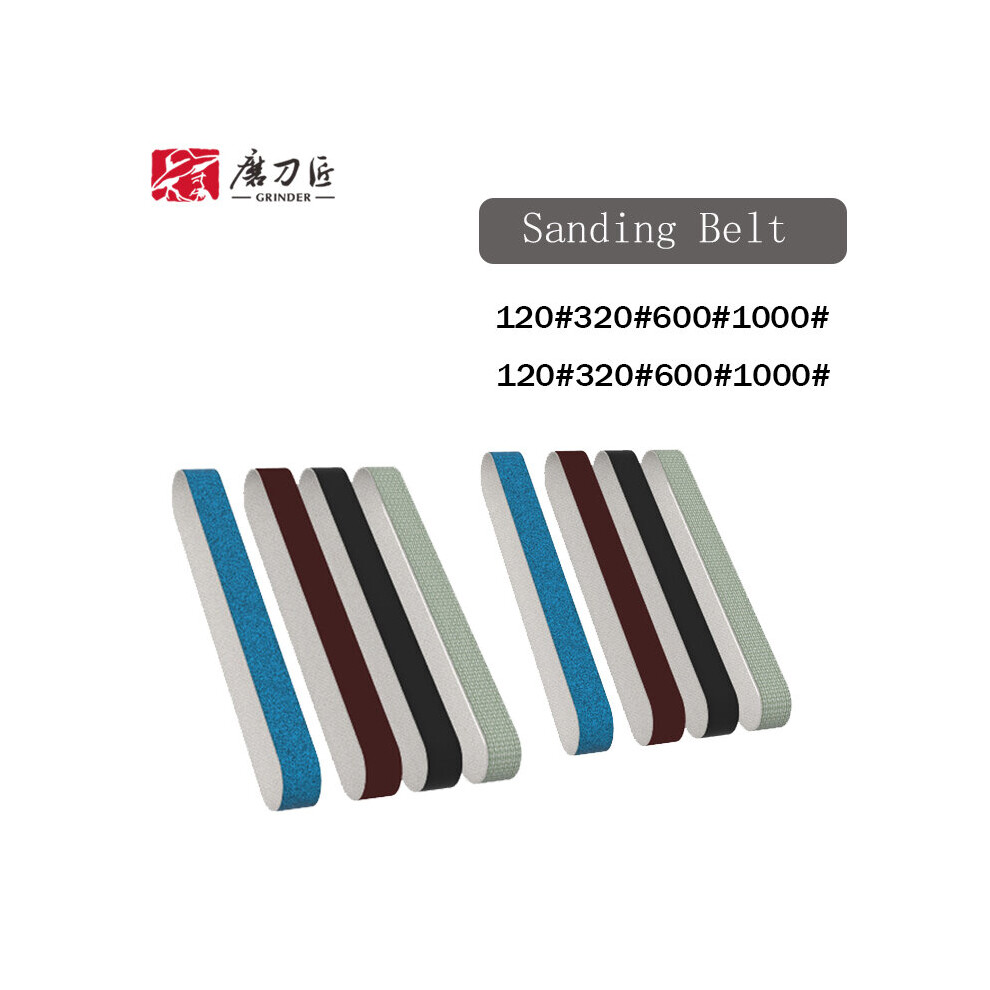 (A-Sanding Belt 8 Sets Tg2002 Sanding Belt) Grinder Taidea Grit 120/320/600/1000# Sanding Belt Knife Sharpener Sharpening Stone Set Professional Grind 4853843630738