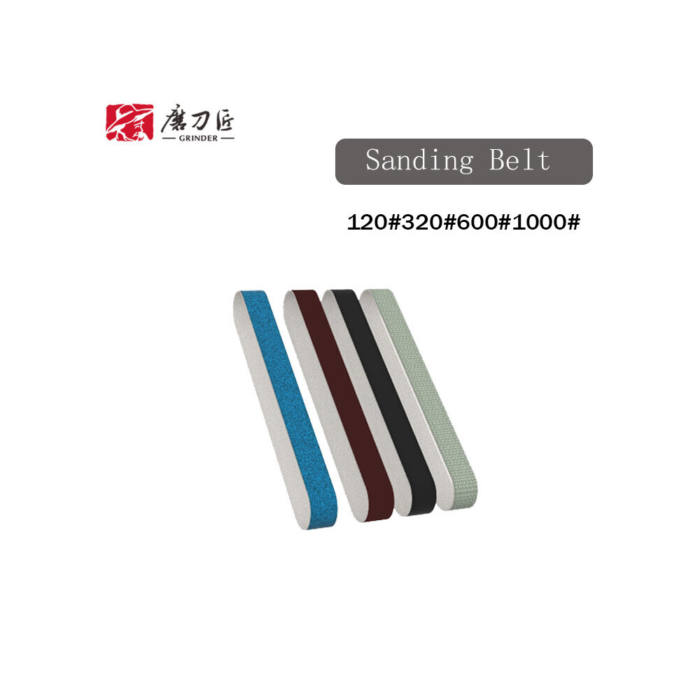 (A-Sanding Belt 4 Sets Tg2002 Sanding Belt) Grinder Taidea Grit 120/320/600/1000# Sanding Belt Knife Sharpener Sharpening Stone Set Professional Grind 4853843630721