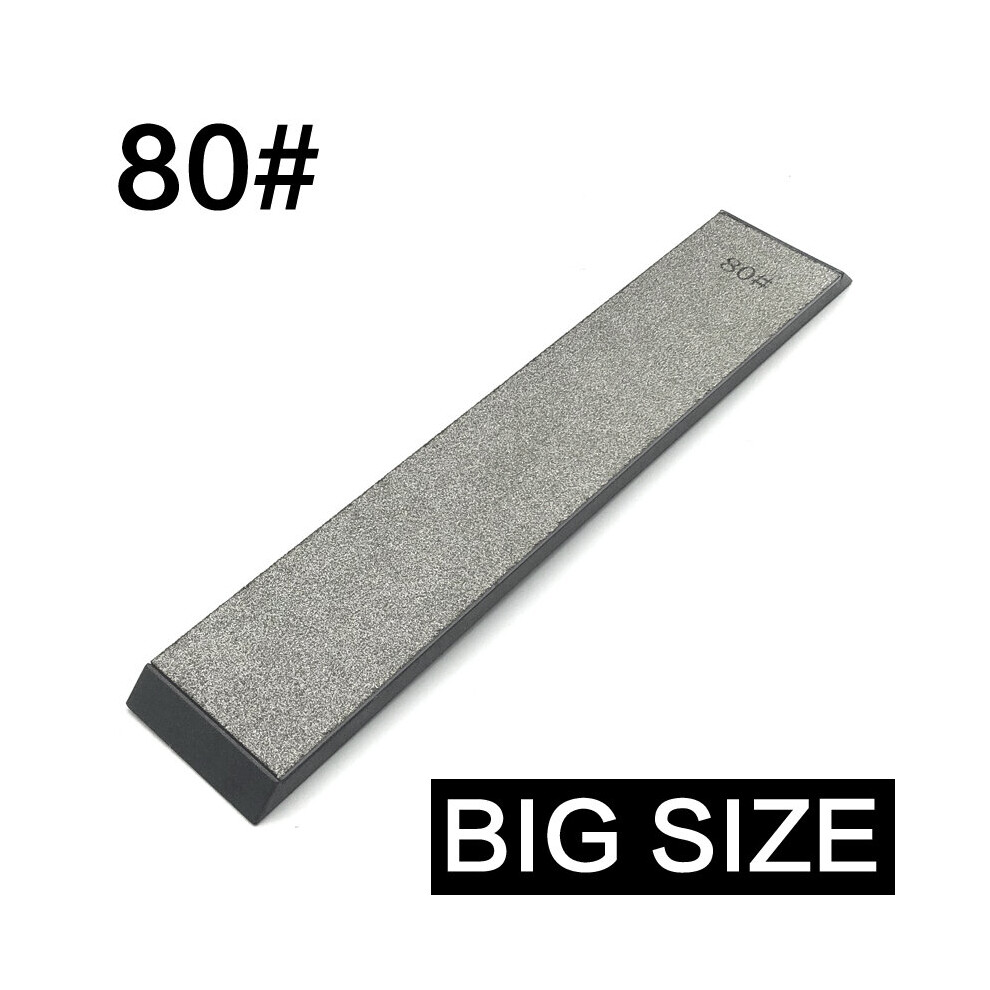 (A-80 Grit) 80~3000# Big Size Diamond Sharpening Stone Kitchen Knife Professional Fixed Angle Sharpener Apex Edge Sharpen The Knife Faster 4853843709892