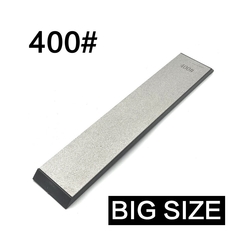 (A-400 Grit) 80~3000# Big Size Diamond Sharpening Stone Kitchen Knife Professional Fixed Angle Sharpener Apex Edge Sharpen The Knife Faster 4853843709878
