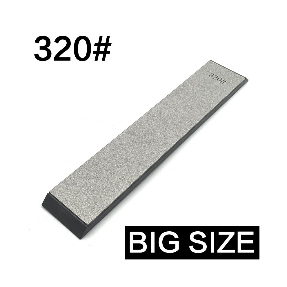 (A-320 Grit) 80~3000# Big Size Diamond Sharpening Stone Kitchen Knife Professional Fixed Angle Sharpener Apex Edge Sharpen The Knife Faster 4853843709861