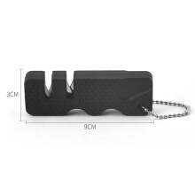 (a-style 6) Portable Tungsten Ceramic Carbide Knife Whetstone Sharpener Sharpen Fish Hook Pocket Diamond Tool Camp Hike Outdoor Accessories