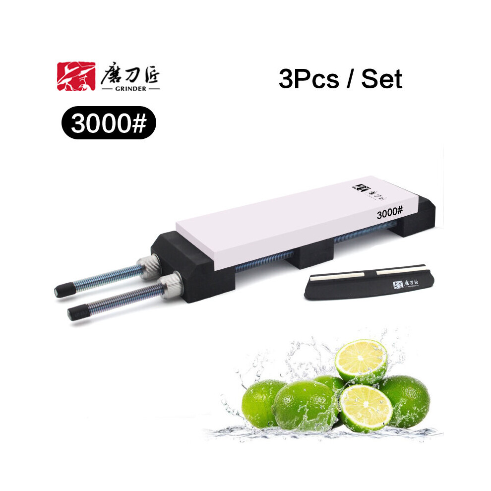 (A-3000Grit 3Pcs Set As Shown) Taidea Single-Side Sharpening Stone Brand Grinder Professional Knife Sharpener Fixed Angle Guide 2000# Whetstone Oilst 4853843766420