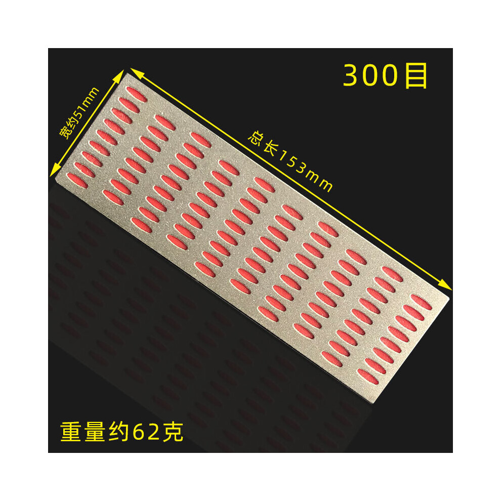 (A-300 Grit) 300#400#600# Professional Knife Sharpener Hole Sharpening Stone Whetstone Diamond Grinding Disc With Base Quick Sharpen Tools 4853843631575