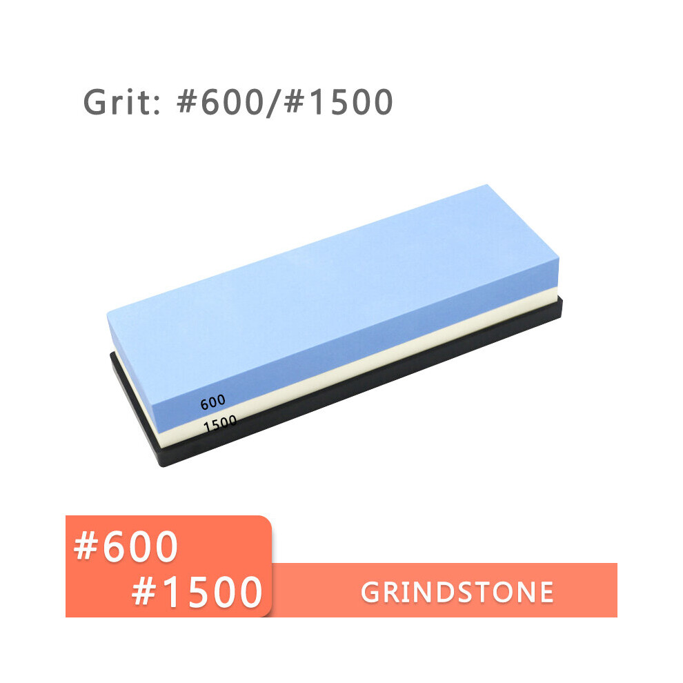 (A-Grit 600 1500 Commonly Used) Kitchen Tool 240-8000 Grit Knife Sharpener Stone Grinding Stones Corundum Whetstone Sharpening Stone Water Stone 4853843743063