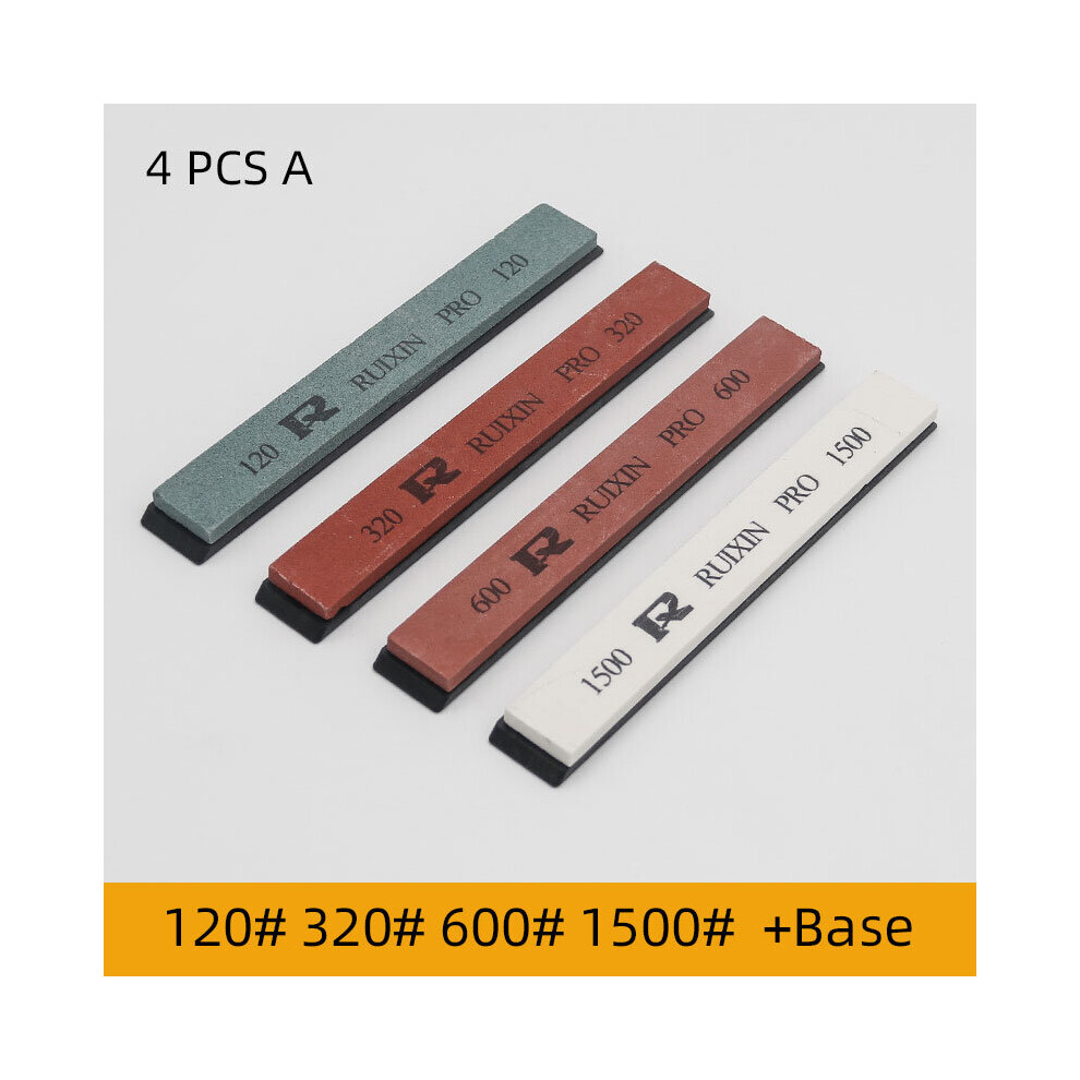 (A-4 Pcs A) Knife Sharpening Stone Ruixin Whetstone Sharpener Slijpsteen Schleifstein Pierre A Aiguiser Pour Couteaux Afilador Cuchillos 4853843708543