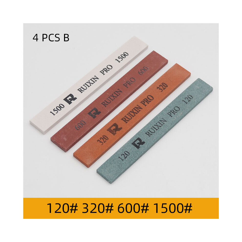 (A-4 Pcs B) Knife Sharpening Stone Ruixin Whetstone Sharpener Slijpsteen Schleifstein Pierre A Aiguiser Pour Couteaux Afilador Cuchillos 4853843708550