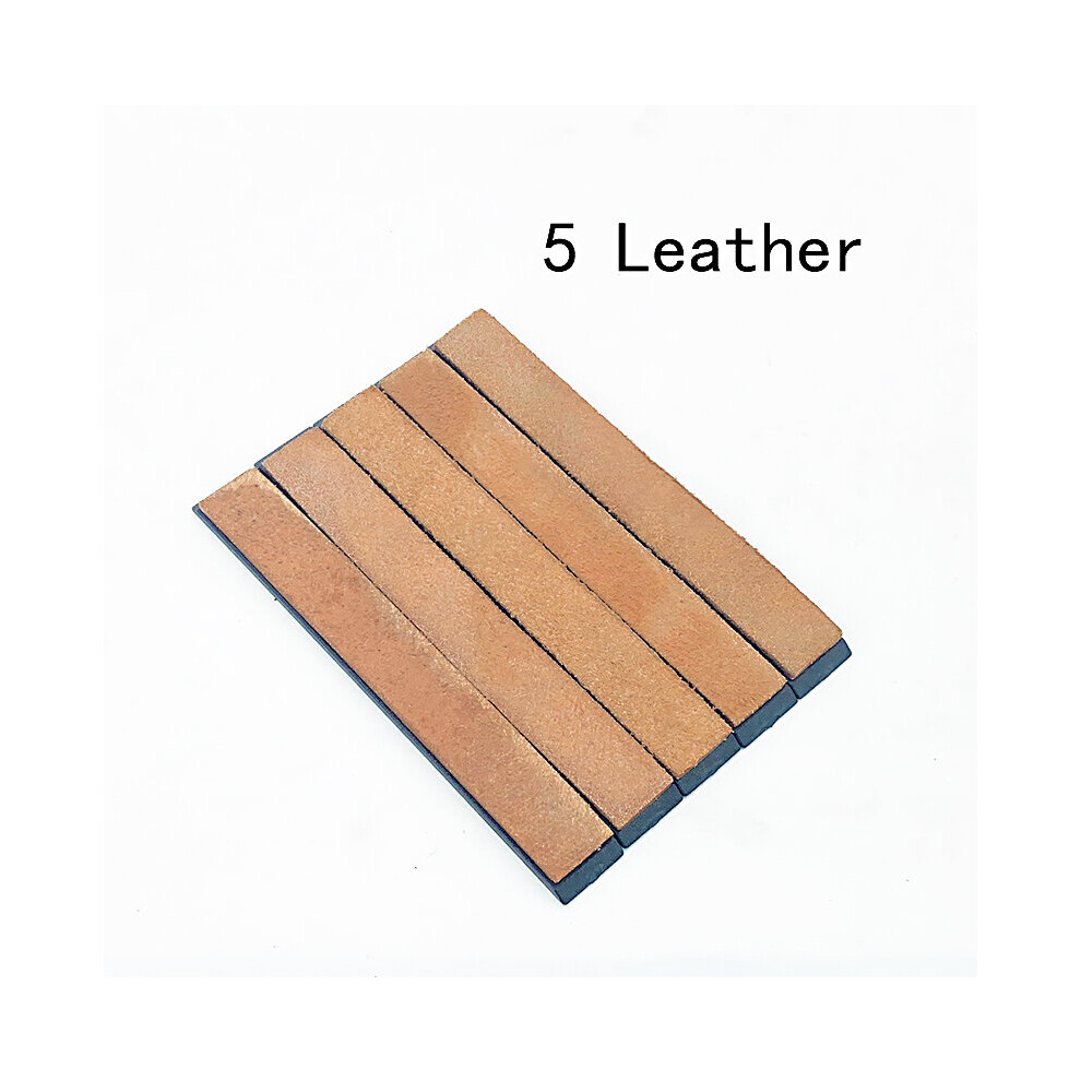 (A-5 Leather) Sharpened Leather Compound Grinding Tool Sharpening Paste Wax Polishing Grinding Knife Sharpener Leather Machine Honing 4853843631988
