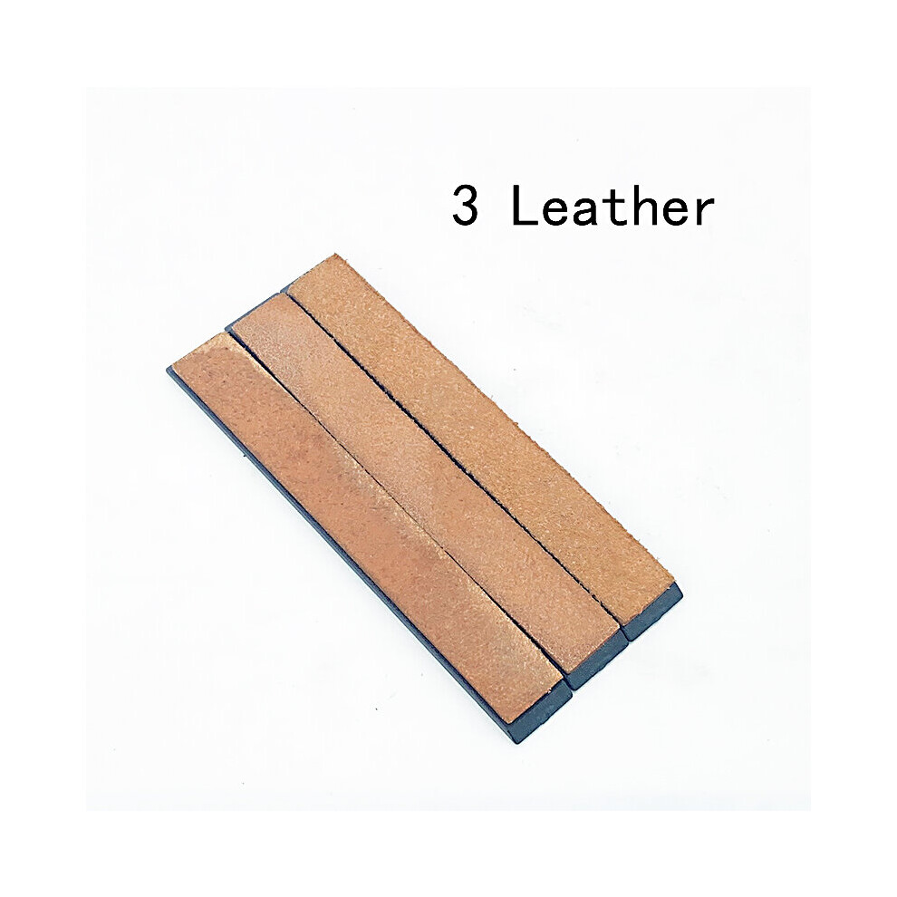 (A-3 Leather) Sharpened Leather Compound Grinding Tool Sharpening Paste Wax Polishing Grinding Knife Sharpener Leather Machine Honing 4853843631957