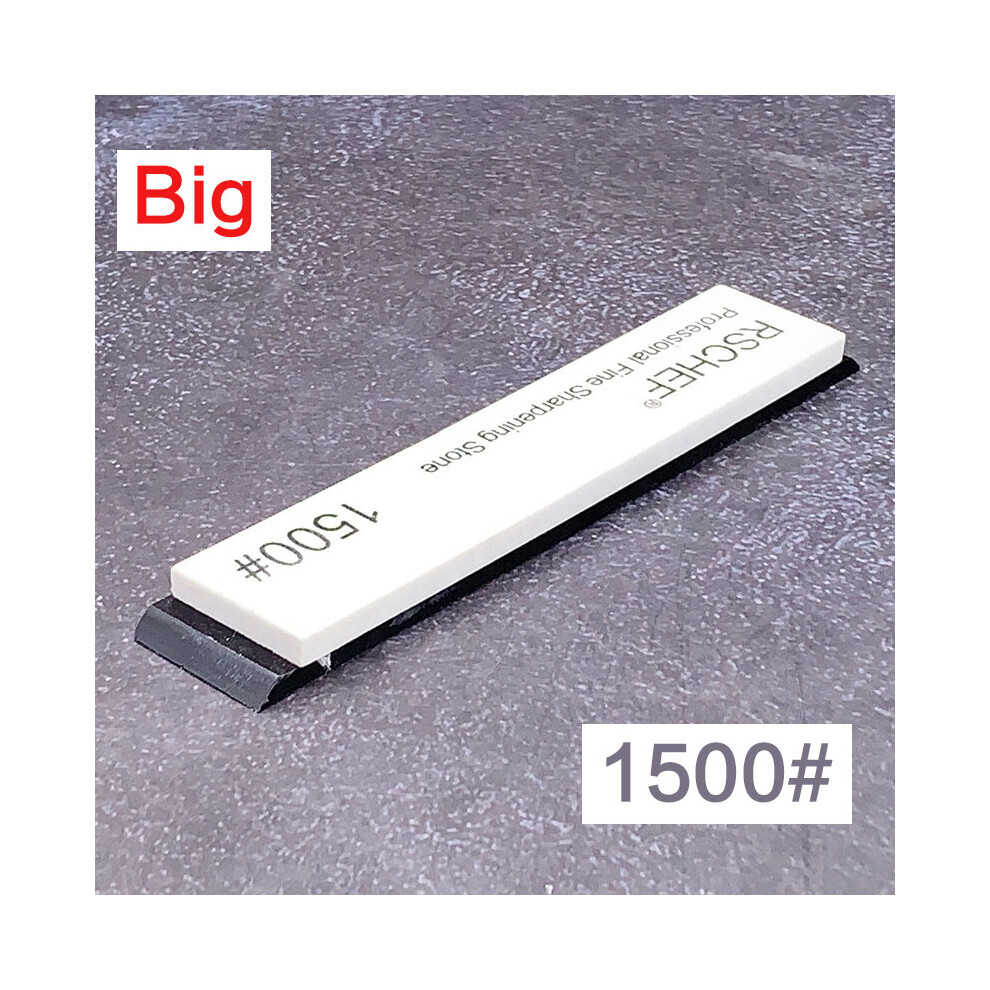 (A-Big 1500 Grit) Sharpening Stone Knife Sharpener Professional Big Whetstone Polished Little Fixed Angle Sharpen Grinding Water Stone 240 800 4853843679881