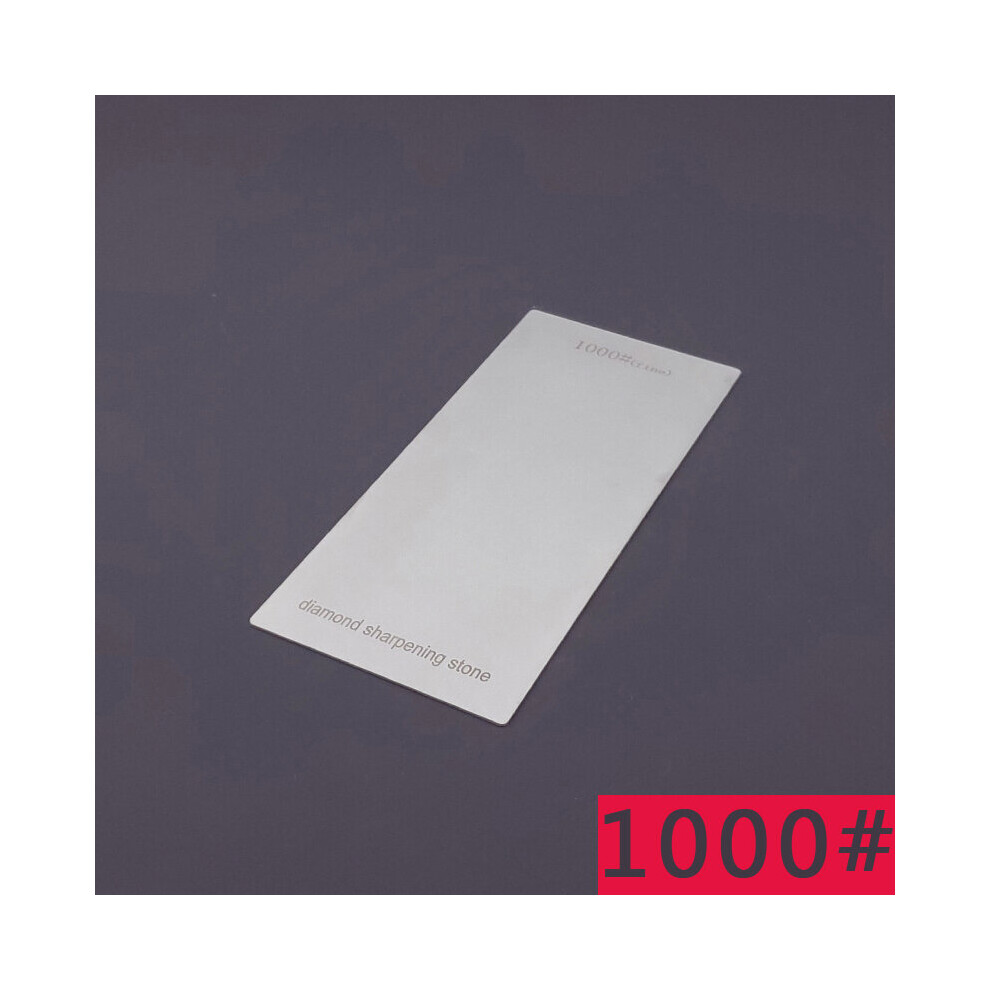 (A-1000 Whetstone) 80-3000# Diamond Knife Sharpener Grindstone Quick Honing Kitchen Tool Apex Diamond Sharpening Stone Whetstone 4853843764891