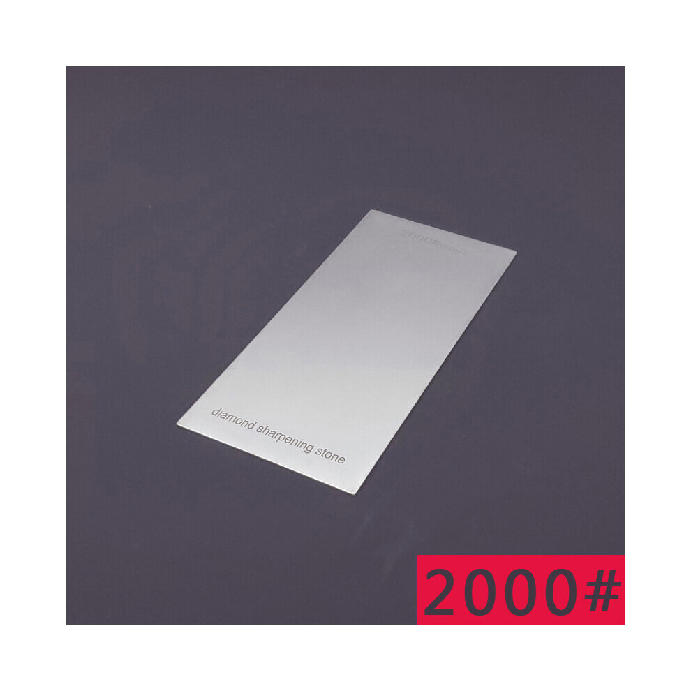 (A-2000 Whetstone) 80-3000# Diamond Knife Sharpener Grindstone Quick Honing Kitchen Tool Apex Diamond Sharpening Stone Whetstone 4853843764969