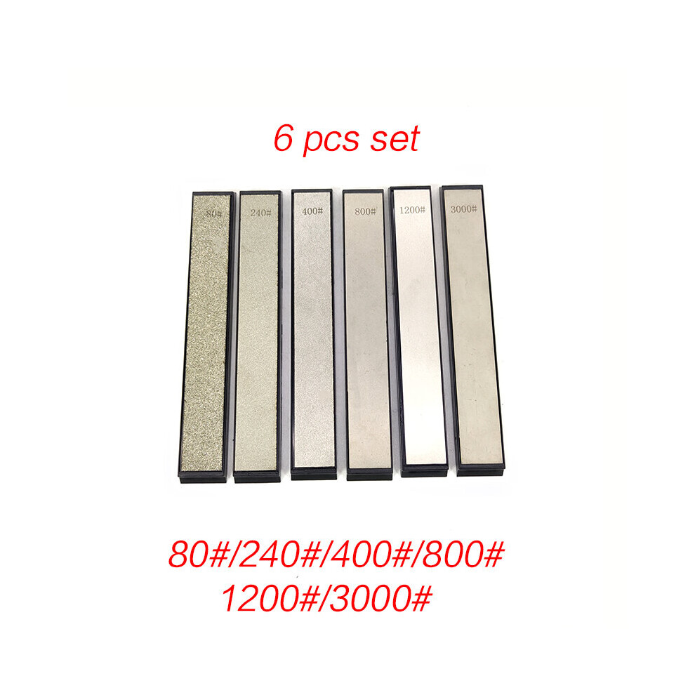 (A-6Pcs) Diamond Whetstone For Ruixin Pro Knife Sharpener Sharpening Stone Diamond Whetstone Oil Stone Honing Stones 4853843710423