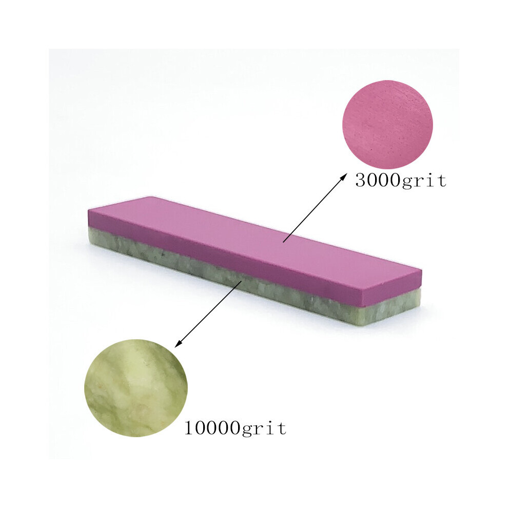 (A-3000-10000) 1500-3000-8000-10000 Grit Wetstone Set Polishing Leather Knife Sharpener Sharpening Stones Grind Grinding Tools Fixed System 4853843764594