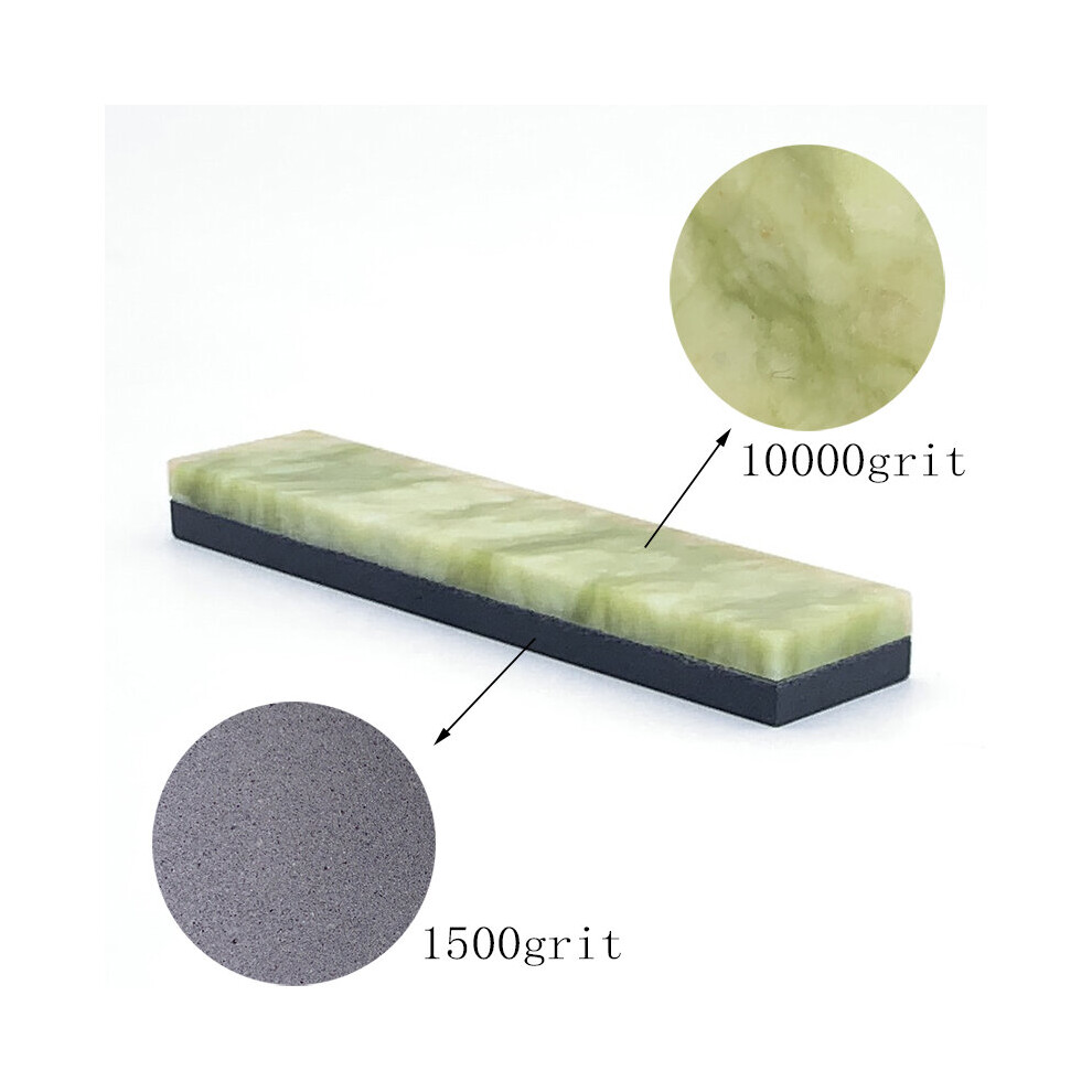 (A-1500-10000) 1500-3000-8000-10000 Grit Wetstone Set Polishing Leather Knife Sharpener Sharpening Stones Grind Grinding Tools Fixed System 4853843764563