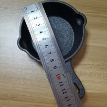 594C 8.5cm Small Fry Pan Steak Pot Non Stick Cast Iron Material Wok Pans with Handle