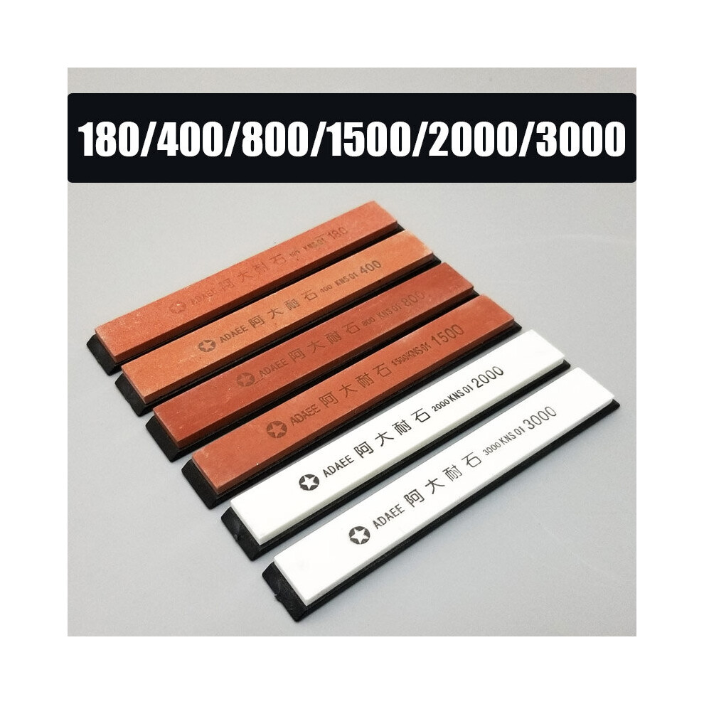 (A-Six Combinations) Knife Sharpener Professional Sharpening Stone Set Small Oil Stone 180-3000Grit Whet Knife Sharpening Stones Stones Whetstone 4853843764211