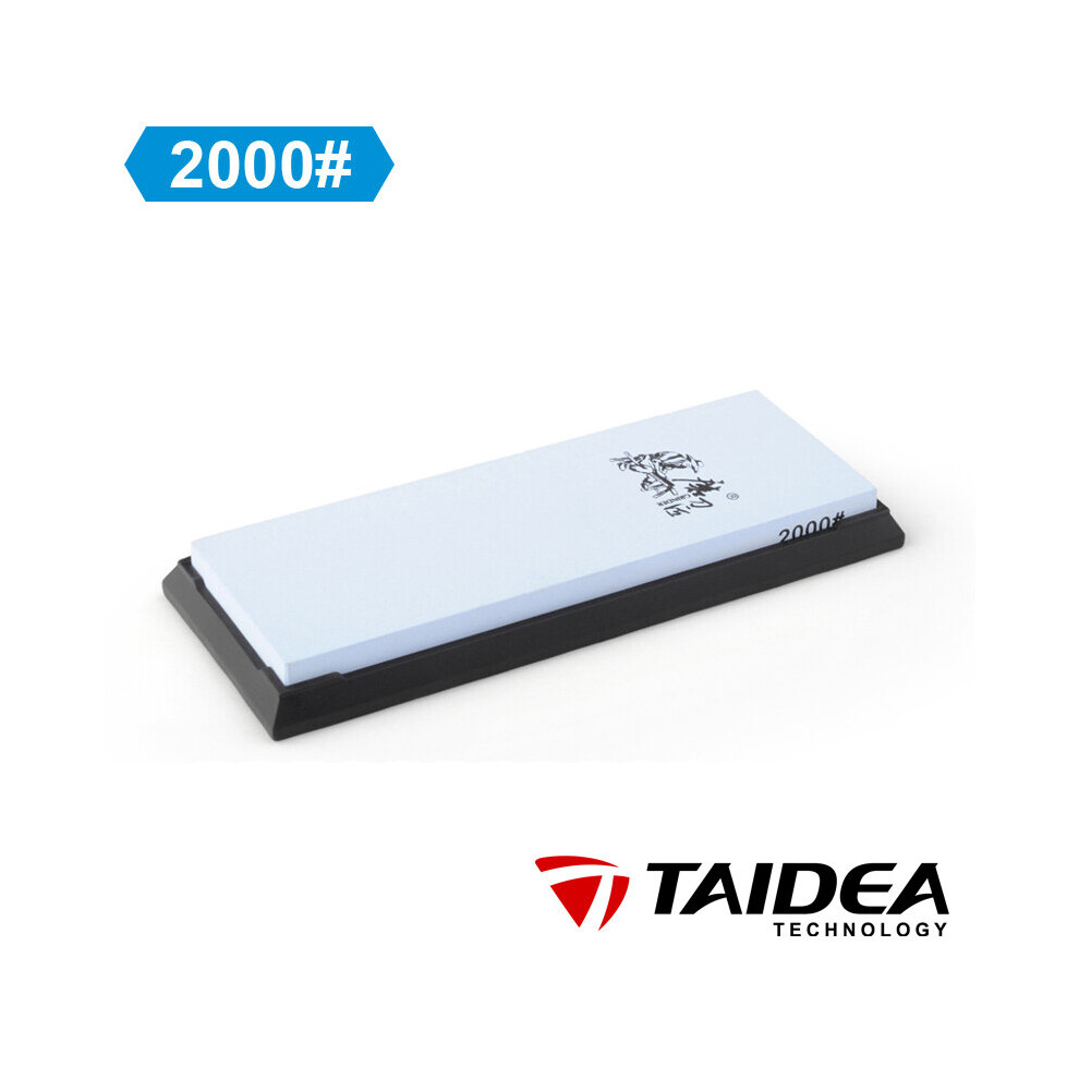 (A-2000Grit As Shown) Taidea Sharpening Stone Professional Whetstone Gift Base Fast Sharpening Knife Bamboo Base Kitchen Gringer Tool 240-3000# 4853843679294