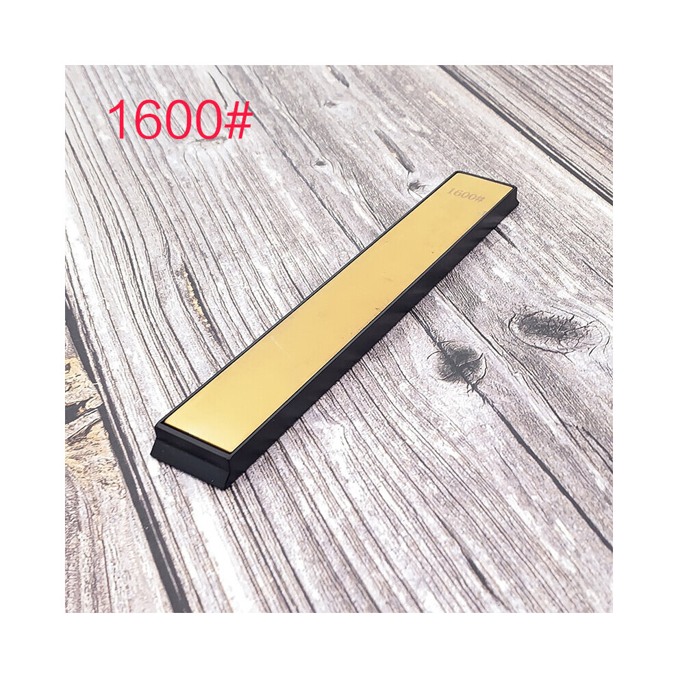 (A-1600 Grit) Golden Diamond Shapening Stone Professional Fixed Angle Sharpener Honing Stone Kitchen Knife Apex Edge The Blade Is Sharp 4853843693023