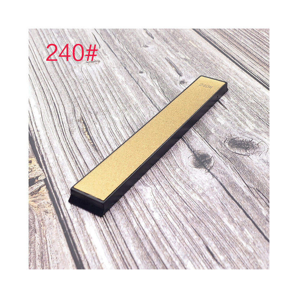 (A-240 Grit) Golden Diamond Shapening Stone Professional Fixed Angle Sharpener Honing Stone Kitchen Knife Apex Edge The Blade Is Sharp 4853843693030