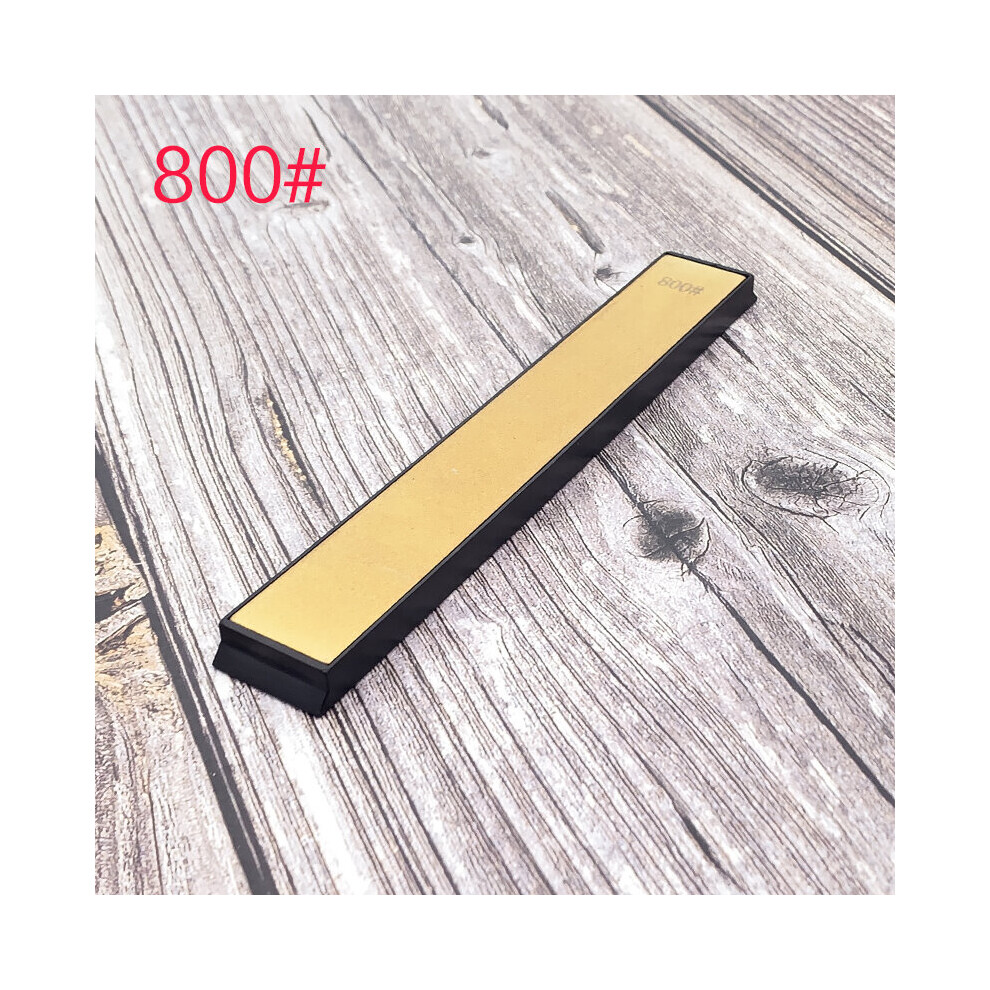 (A-800 Grit) Golden Diamond Shapening Stone Professional Fixed Angle Sharpener Honing Stone Kitchen Knife Apex Edge The Blade Is Sharp 4853843693085