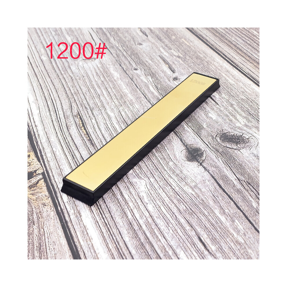 (A-1200 Grit) Golden Diamond Shapening Stone Professional Fixed Angle Sharpener Honing Stone Kitchen Knife Apex Edge The Blade Is Sharp 4853843693016